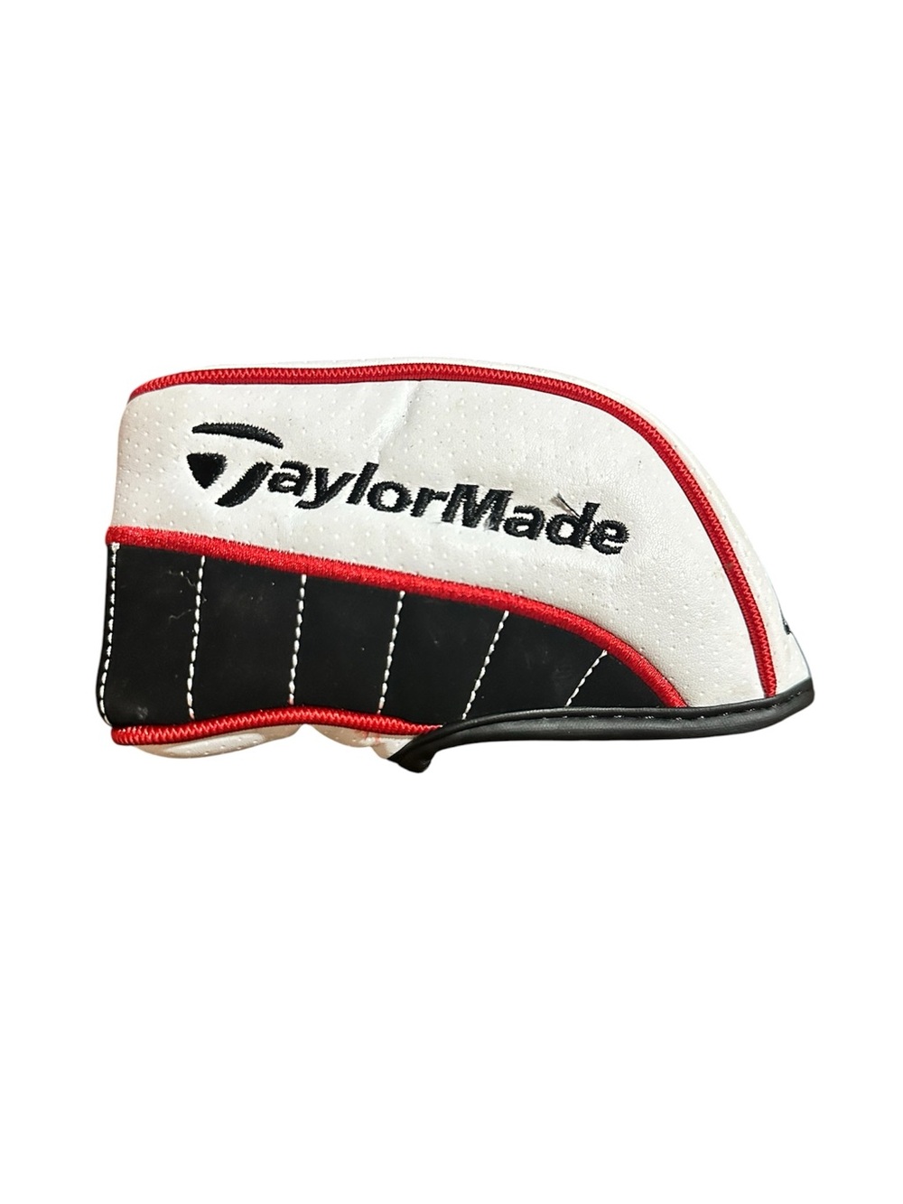 TaylorMade White Black Red Iron Golf Club 6 Headcover Protective Sleeve